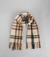 Play On In Plaid Blanket Scarf