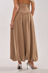 FEELING LUXE CORSETED BALLOON PANT