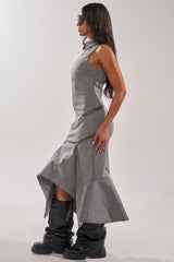 ZIP CODE MAXI DRESS