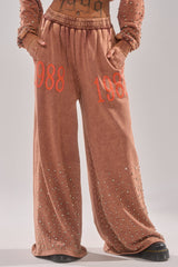 STUDIO LIVING WIDE LEG JOGGER