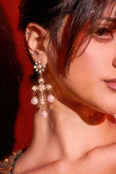 CROSS IT OUT EARRING