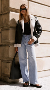 Rollas Kate Baggy Jean - 90s Blue
