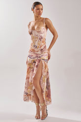 WILD FLOWER MAXI DRESS