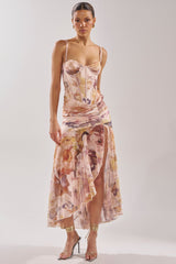 WILD FLOWER MAXI DRESS