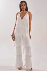BAECATION FRINGE JUMPSUIT