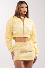 AFTER HOURS SWEATSHIRT IN YELLOW