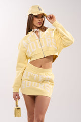 AFTER HOURS SWEATSHIRT IN YELLOW