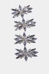 DECO RHINESTONE 4 PK CLIPS