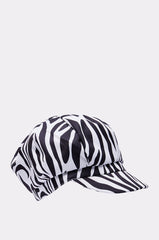 ZEBRA LUXE BRIM HAT