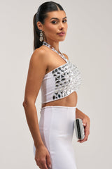 SHINE BRIGHT RHINESTONE BRALETTE