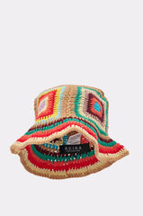 NEUTRAL VIBES CROCHET BUCKET HAT