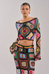 SHINE ON YOU CROCHET TOP
