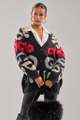 GUESS WHO CARDIGAN