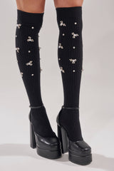 COCO EMBELLISHED SOCKS