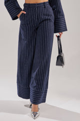 STRICTLY BUSINESS PINSTRIPE TROUSER