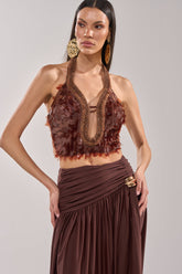 ISLAND GIRL SEQUIN BLOUSE