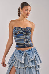 NAME YOUR GAME ZIPPER CORSET