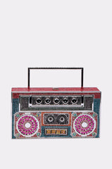 TURN ME UP BLING BOOMBOX PURSE
