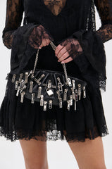ZIP IT CHARM PURSE