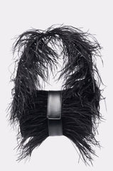 FEATHER CRAZE PURSE