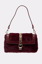 LOUIS FAUX FUR PURSE