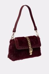 LOUIS FAUX FUR PURSE