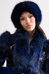 SO CHIC FAUX FUR HEADBAND