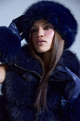 SO CHIC FAUX FUR HEADBAND