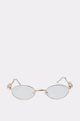 PIERCED VIBES CLEAR GLASSES