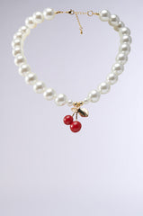 CHERRY ON TOP NECKLACE