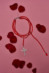 TRIPPIE CROSS NECKLACE