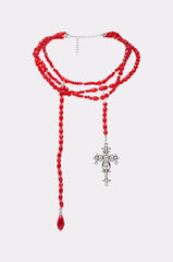 TRIPPIE CROSS NECKLACE