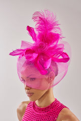 DERBY DAY PINK FASCINATOR