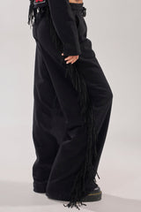 PLAYING CARDS WIDE LEG JOGGER