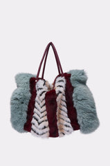 HAVE IT ALL FAUX FUR TOTE