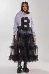 DO SOMETHING CRAZY SWEATSHIRT DRESS