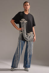SPARKLING OVERSIZED TEE