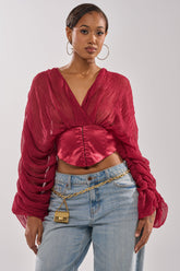 GIRLY PLZ BLOUSE
