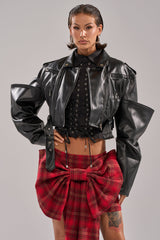 STACK IT UP CROPPED MOTO
