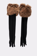 SO CHIC BLACK GLOVES