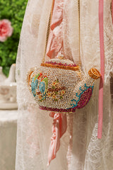 WHATS THE TEA BLING PURSE