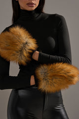 REALLY LIKE THAT FAUX FUR MITTENS