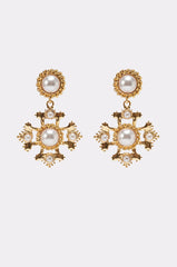 CROSS MY HEART EARRING