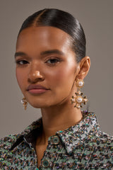 CROSS MY HEART EARRING