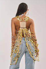 SHAKE IT GIRL CROCHET TOP
