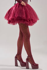 EXTREME MESH MINI SKIRT