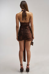 RADIANT REBEL RHINESTONE MINI DRESS