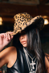CHECK ME OUT FAUX FUR COWBOY HAT