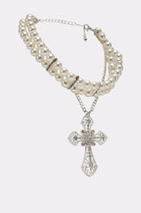 PURE CROSS NECKLACE