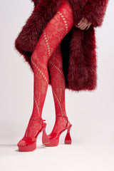 LACED FEELINGS TIGHTS